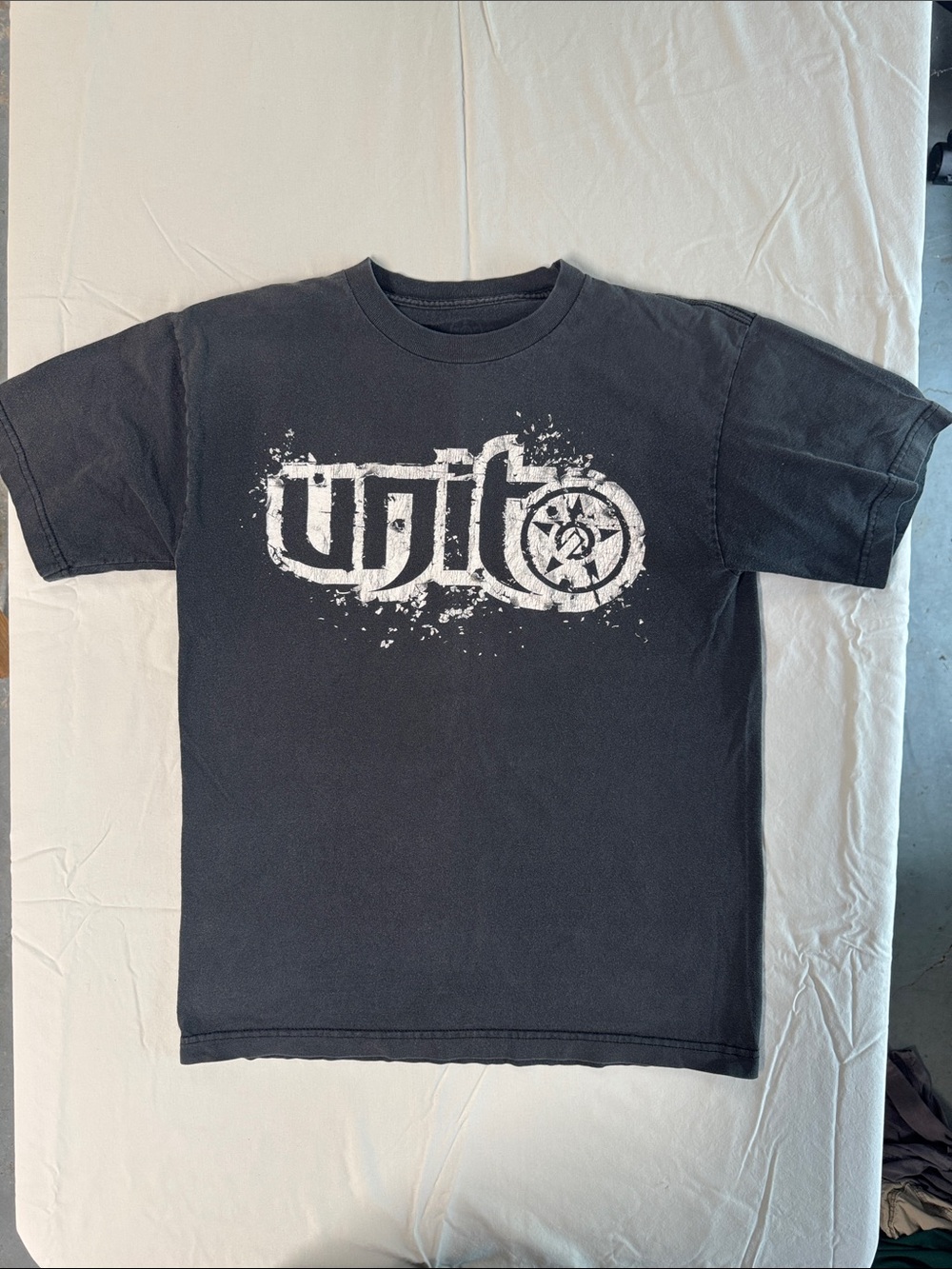 Unit Graphic Black Short Sleeve Tee